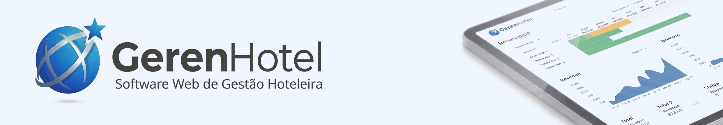 GerenHotel - Software Web de Gestão Hoteleira